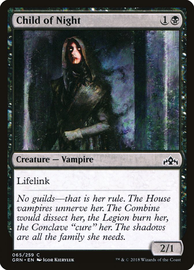 Child of Night [Guilds of Ravnica] | Good Games Modbury