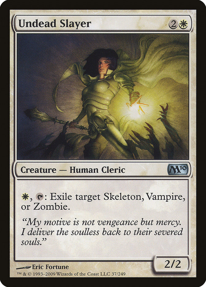 Undead Slayer 37/249 (Magic 2010 (M10))  - Foil | Good Games Modbury