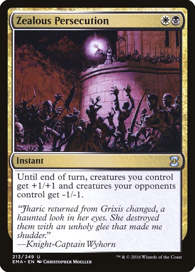 Zealous Persecution 213/249 (Eternal Masters)  - Foil | Good Games Modbury