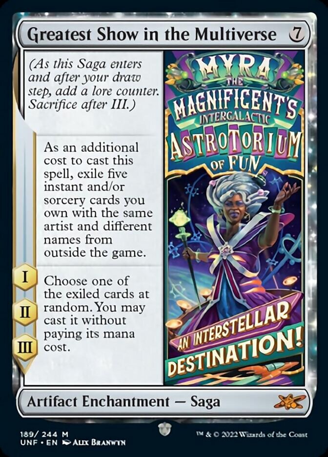 Greatest Show in the Multiverse [Unfinity] | Good Games Modbury