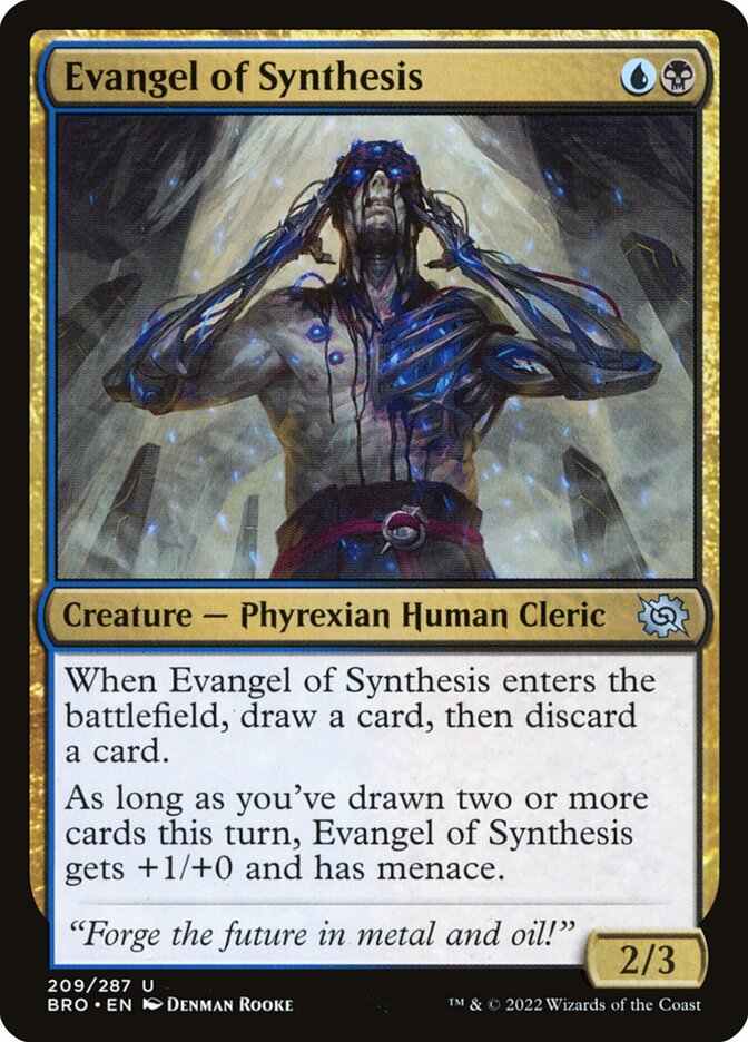 Evangel of Synthesis 209/287 (The Brothers' War)  | Good Games Modbury