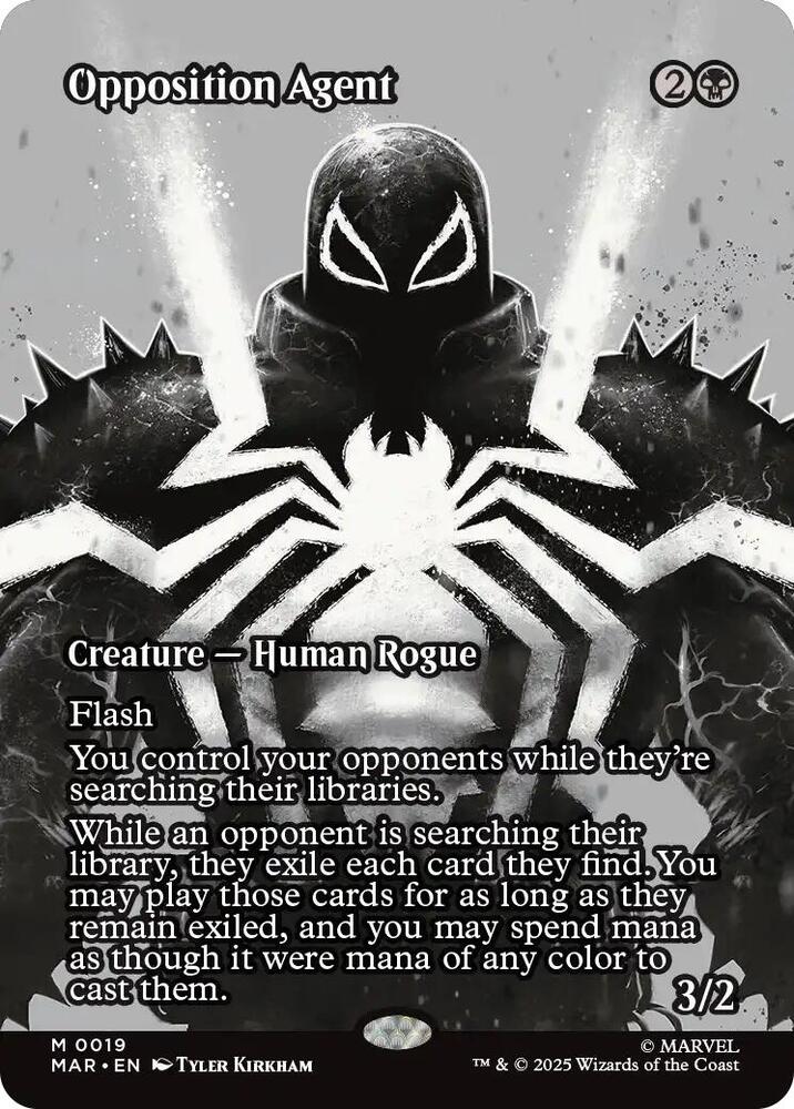 Opposition Agent 19 (Marvel Universe Eternal-Legal)  - Borderless Foil | Good Games Modbury