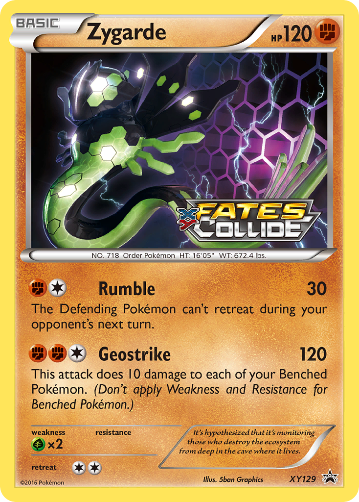 Zygarde (XY129) [XY: Black Star Promos] | Good Games Modbury