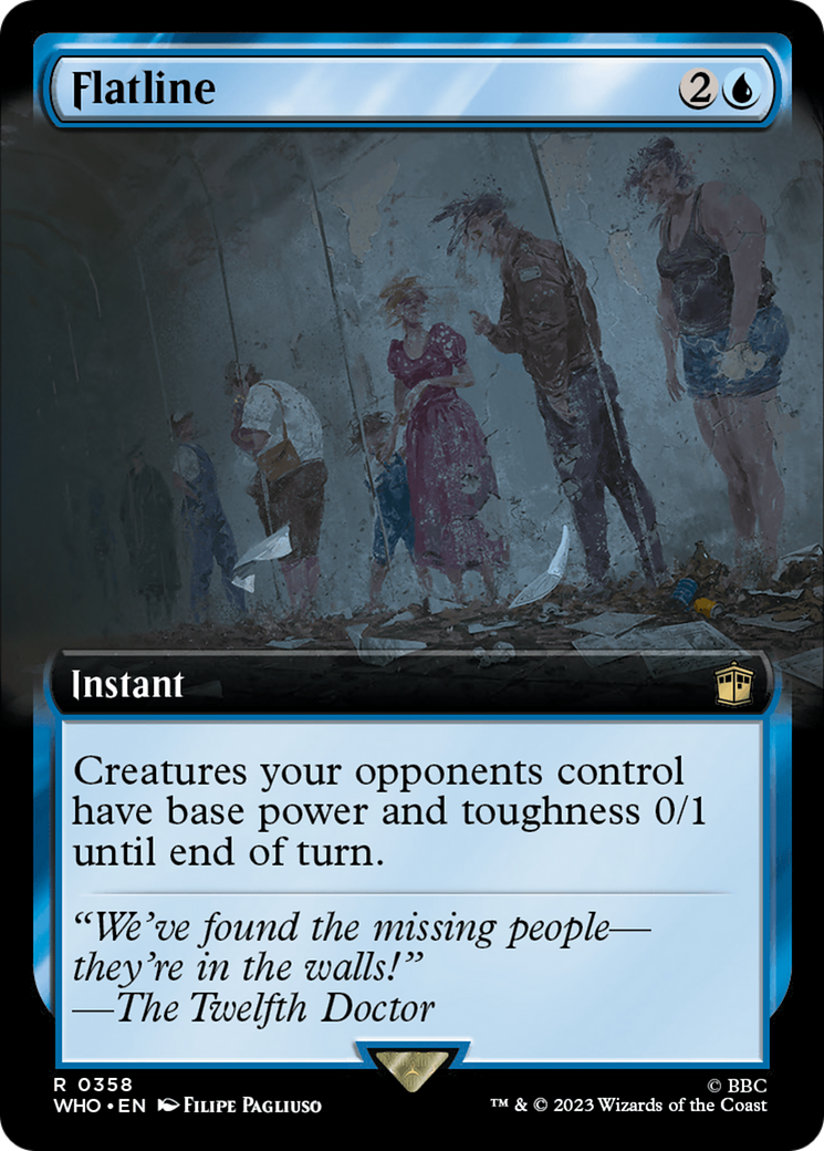 Flatline (Extended Art) [Doctor Who] | Good Games Modbury