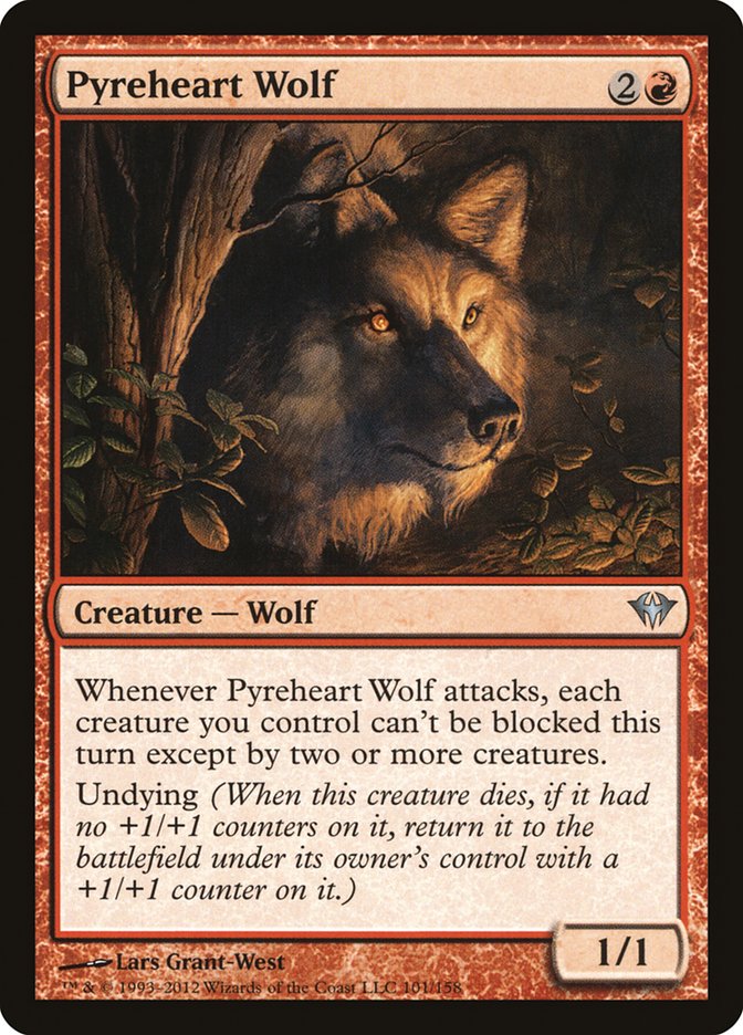 Pyreheart Wolf 101 (Dark Ascension)  | Good Games Modbury