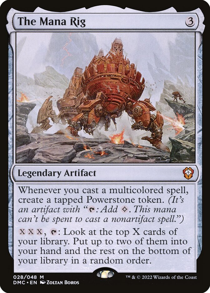 The Mana Rig 28/50 (Commander: Dominaria United)  - Foil | Good Games Modbury
