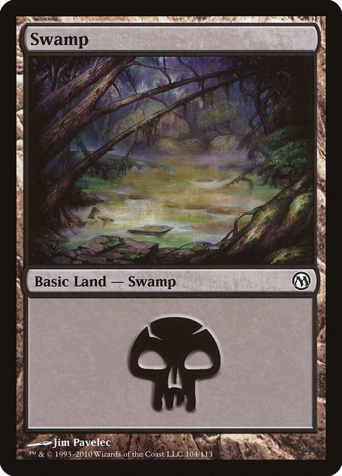 Swamp 104/113 (Duels of the Planeswalkers)  | Good Games Modbury
