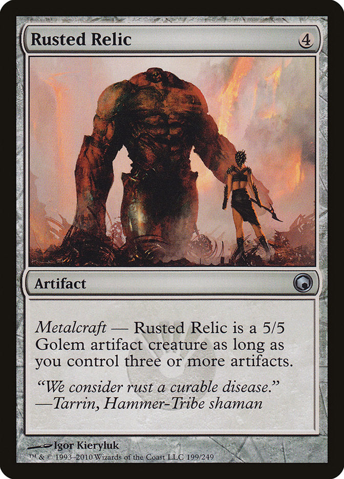 Rusted Relic [Scars of Mirrodin] | Good Games Modbury