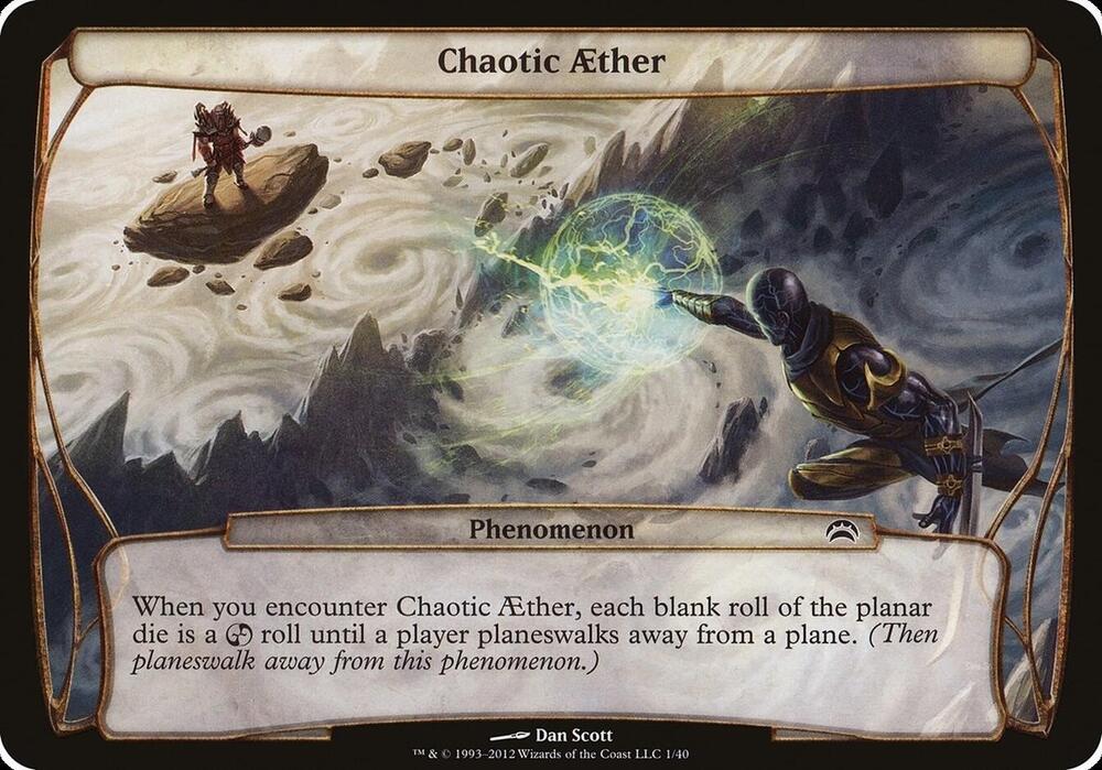 Chaotic Aether Planechase 2012 1/40 (Oversize Cards)  | Good Games Modbury