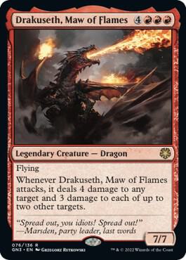 Drakuseth Maw of Flames 76/135 (Magic Game Night: Free-For-All)  | Good Games Modbury
