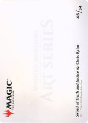 Sword of Truth and Justice // Sword of Truth and Justice [Modern Horizons Art Series] | Good Games Modbury