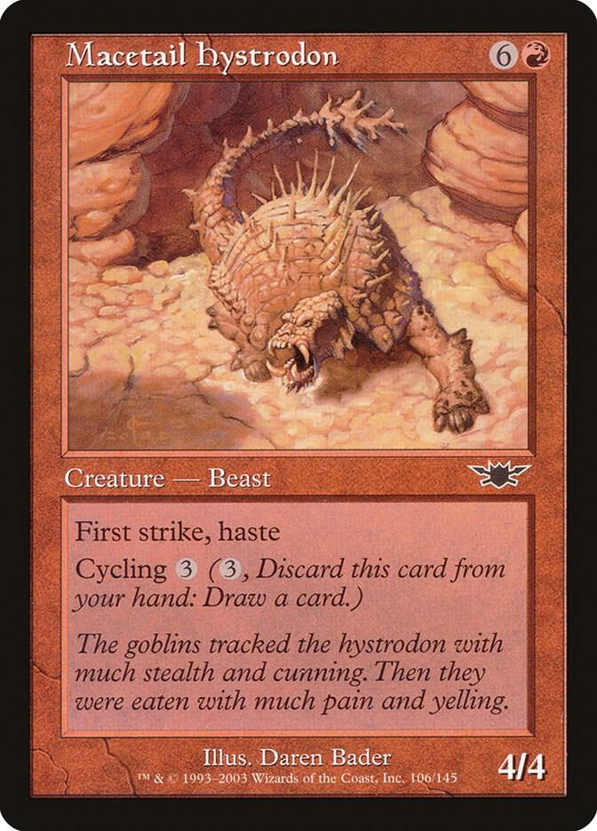 Macetail Hystrodon 106/145 (Legions)  - Foil | Good Games Modbury