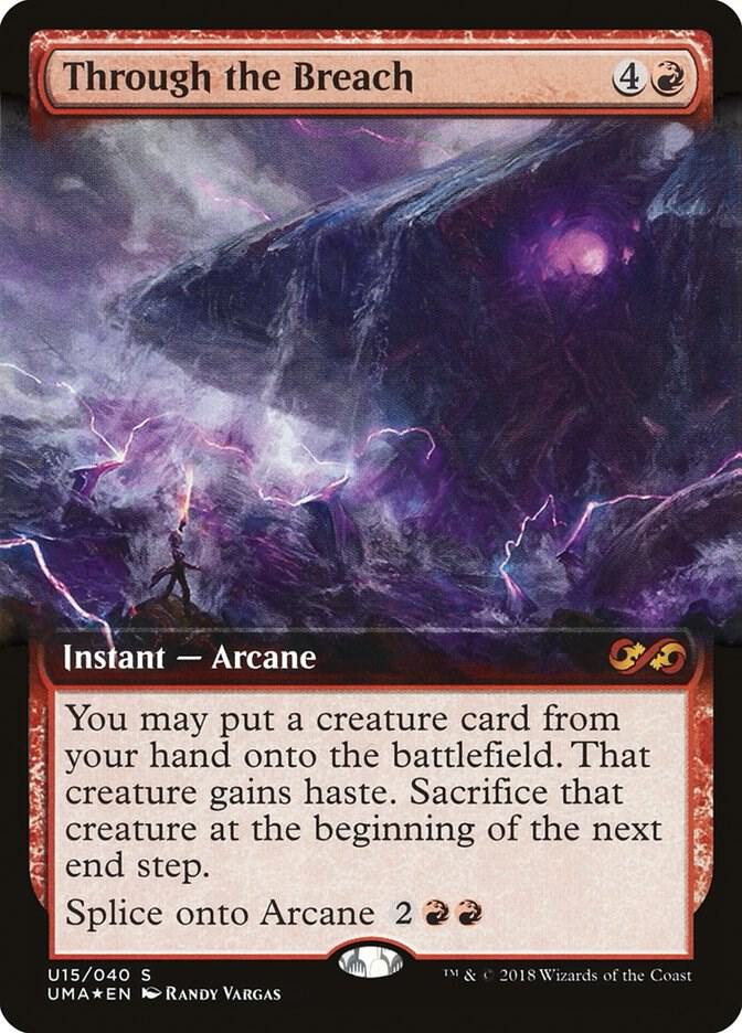 Through the Breach U15 (Ultimate Masters: Box Toppers)  - Foil | Good Games Modbury