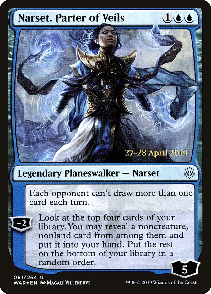 Narset, Parter of Veils [War of the Spark Prerelease Promos] | Good Games Modbury