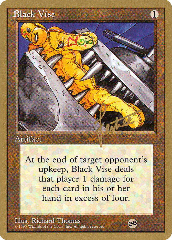 Black Vise (Bertrand Lestree) (SB) [Pro Tour Collector Set] | Good Games Modbury
