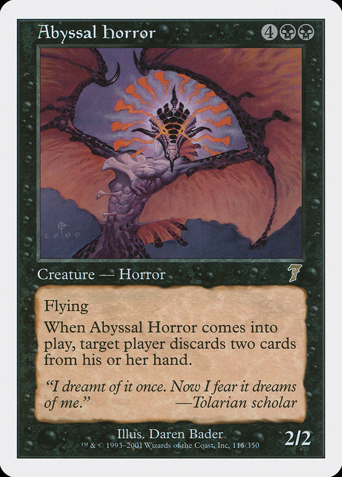 Abyssal Horror 115/350 (7th Edition)  | Good Games Modbury