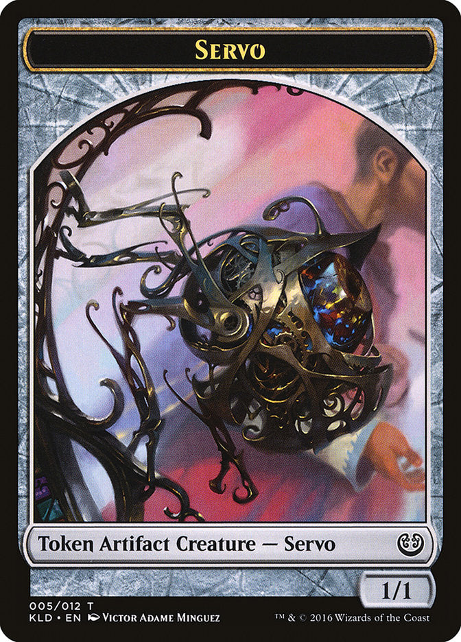 Servo Token (005/012) [Kaladesh Tokens] | Good Games Modbury