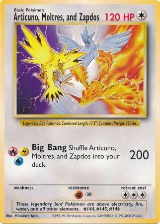 Articuno, Moltres, and Zapdos (Jumbo Card) [Miscellaneous Cards & Products] | Good Games Modbury