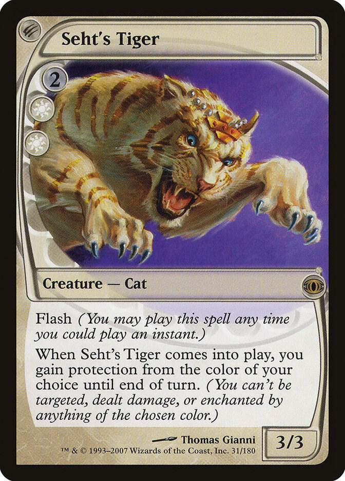 Seht's Tiger 31/180 (Future Sight)  - Foil | Good Games Modbury