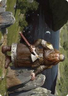 Mirrormere Guardian Art Card 12 (Art Series: Universes Beyond: The Lord of the Rings: Tales of Middle-earth)  | Good Games Modbury