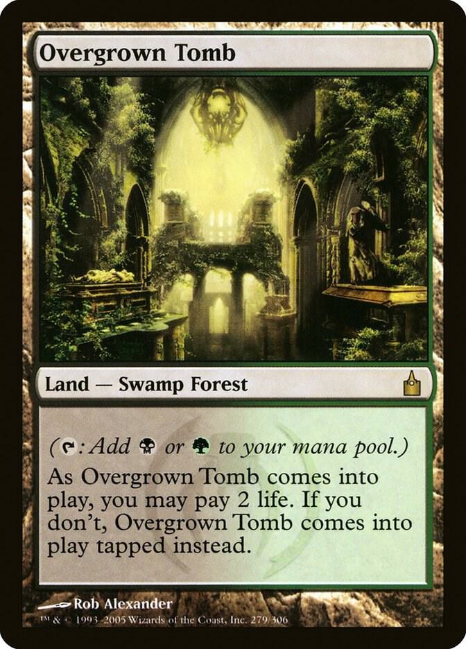 Overgrown Tomb 279/306 (Ravnica: City of Guilds)  | Good Games Modbury