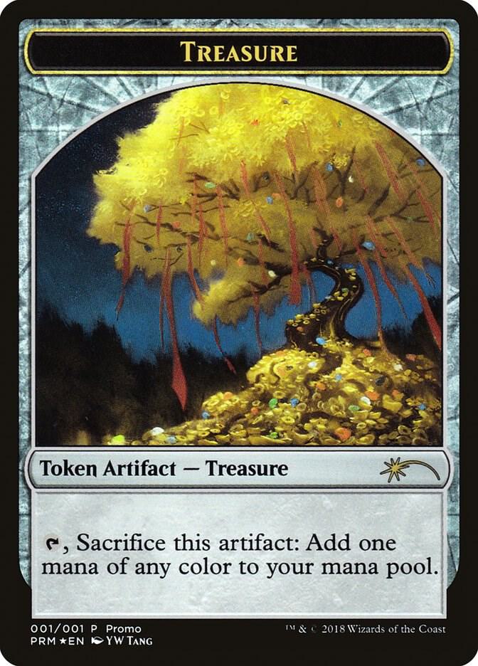 Treasure 1/1 (Unique and Miscellaneous Promos)  - Foil | Good Games Modbury