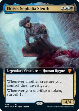 Eloise Nephalia Sleuth Extended Art 41/38 (Commander: Innistrad: Midnight Hunt)  | Good Games Modbury