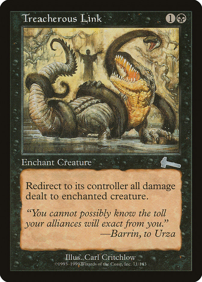 Treacherous Link 71/143 (Urza's Legacy)  | Good Games Modbury