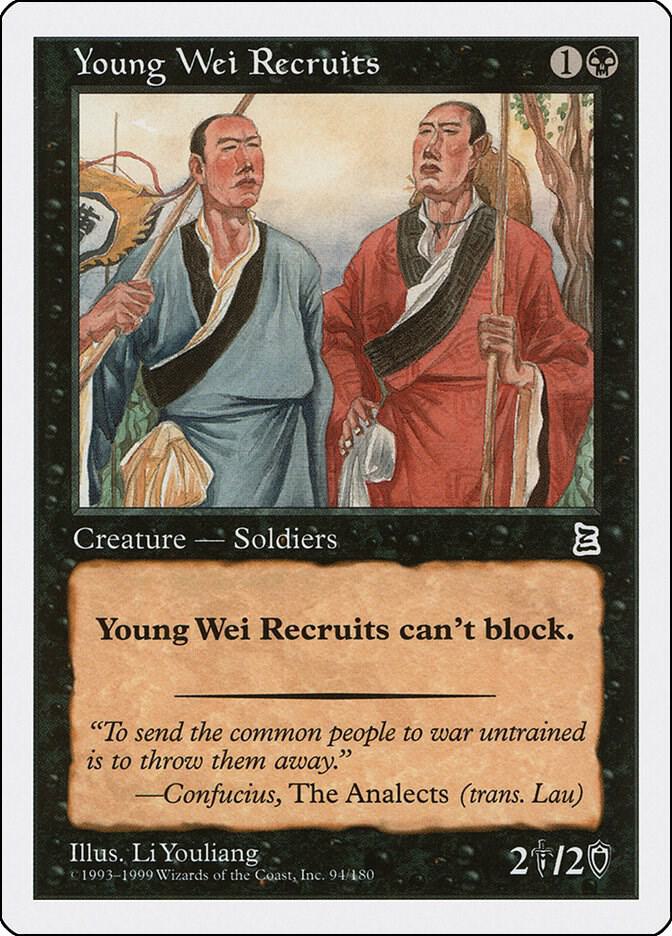 Young Wei Recruits 94/180 (Portal Three Kingdoms)  | Good Games Modbury