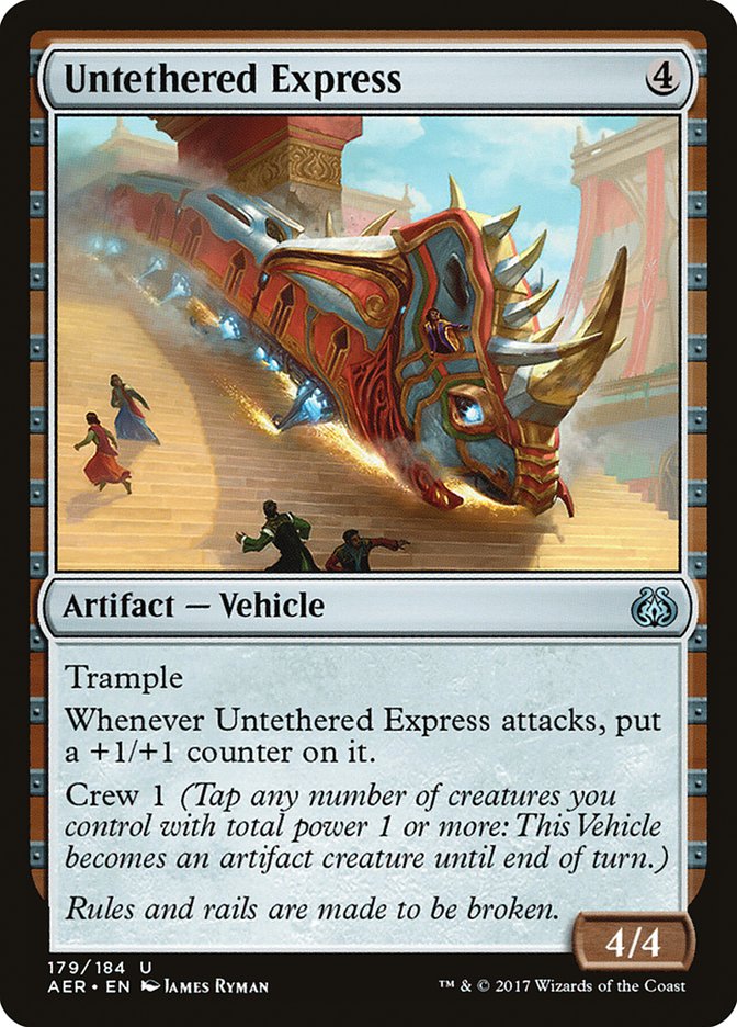 Untethered Express 179 (Aether Revolt)  - Foil | Good Games Modbury