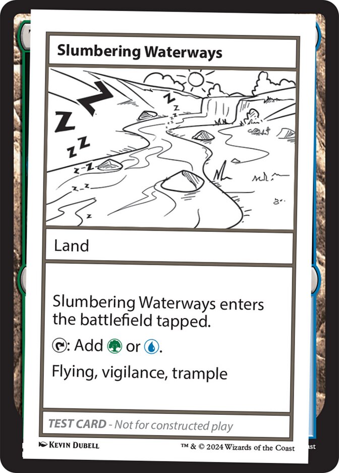 Slumbering Waterways 618/390 (Mystery Booster 2 Playtest Cards)  | Good Games Modbury