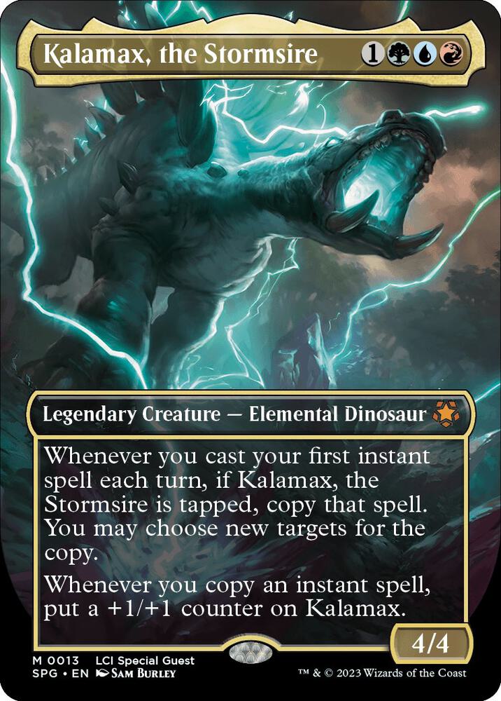 Kalamax, the Stormsire 13 (Special Guests)  - Borderless Foil | Good Games Modbury