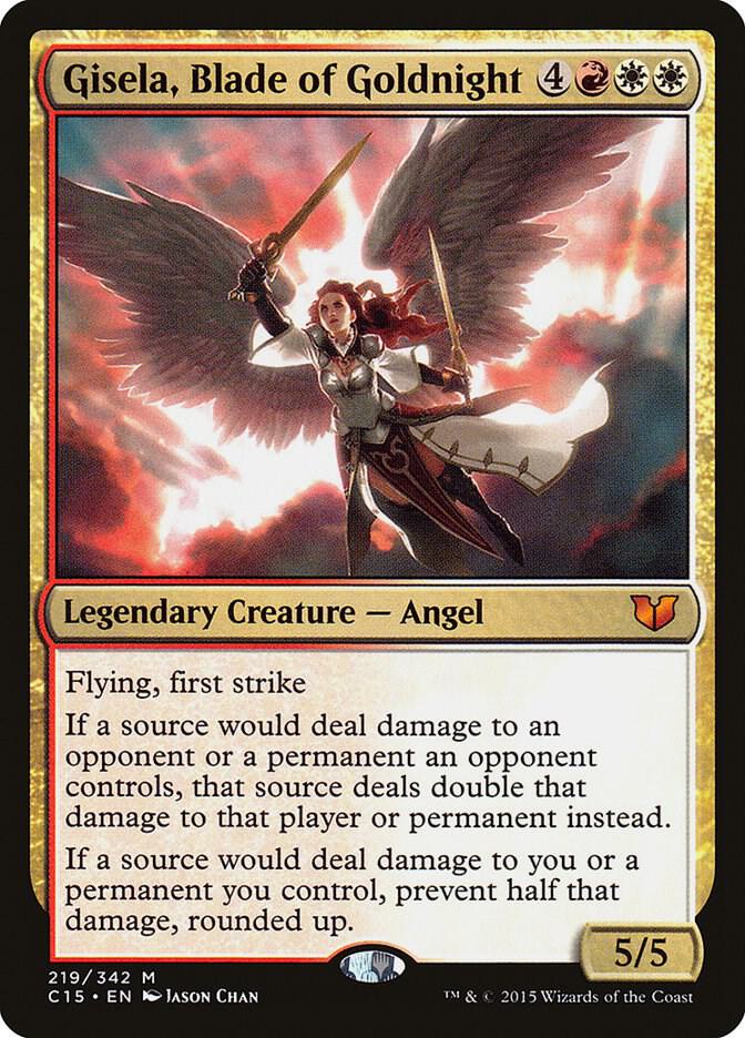 Gisela, Blade of Goldnight 219/342 (Commander 2015)  | Good Games Modbury