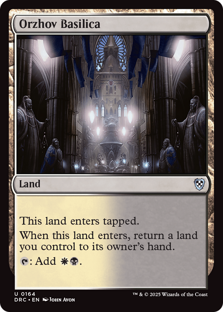 Orzhov Basilica [Aetherdrift Commander] | Good Games Modbury