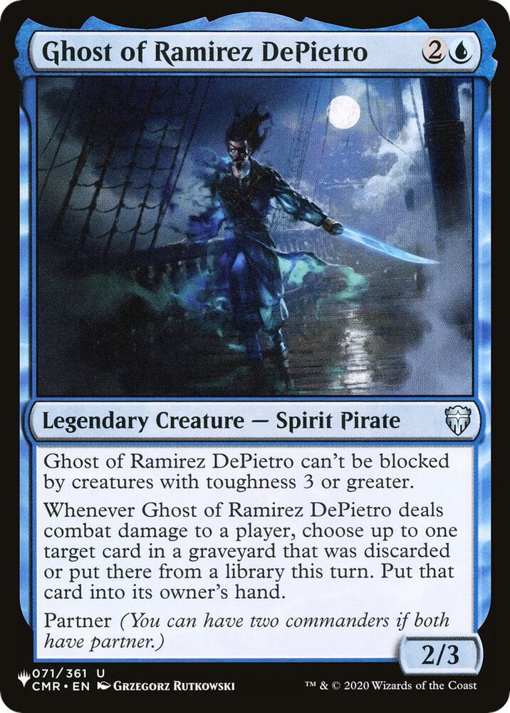 Ghost of Ramirez DePietro CMR-71/5075 (The List Reprints)  | Good Games Modbury