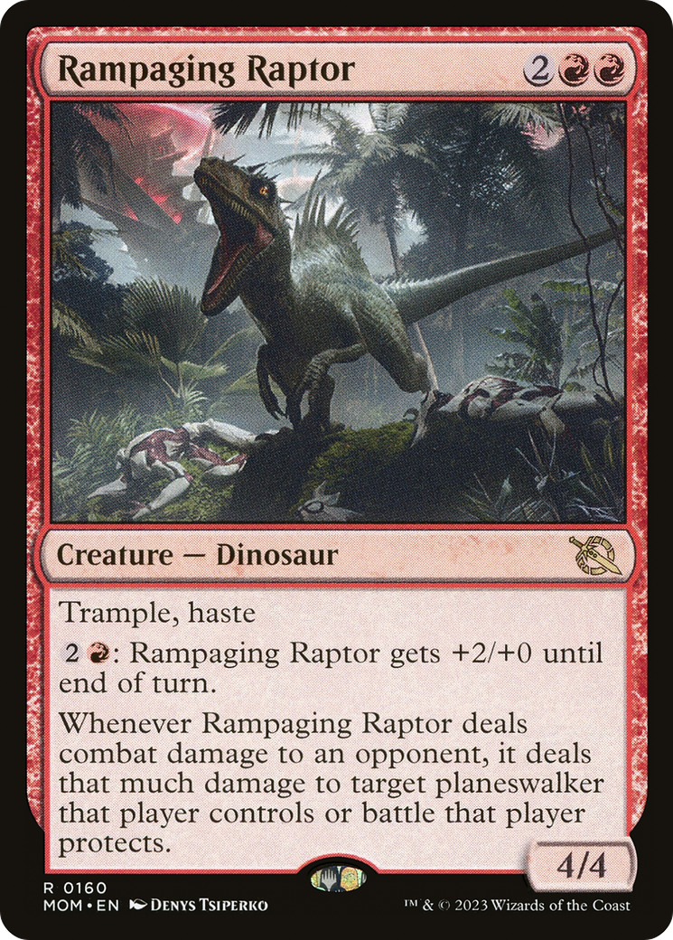 Rampaging Raptor [March of the Machine] | Good Games Modbury