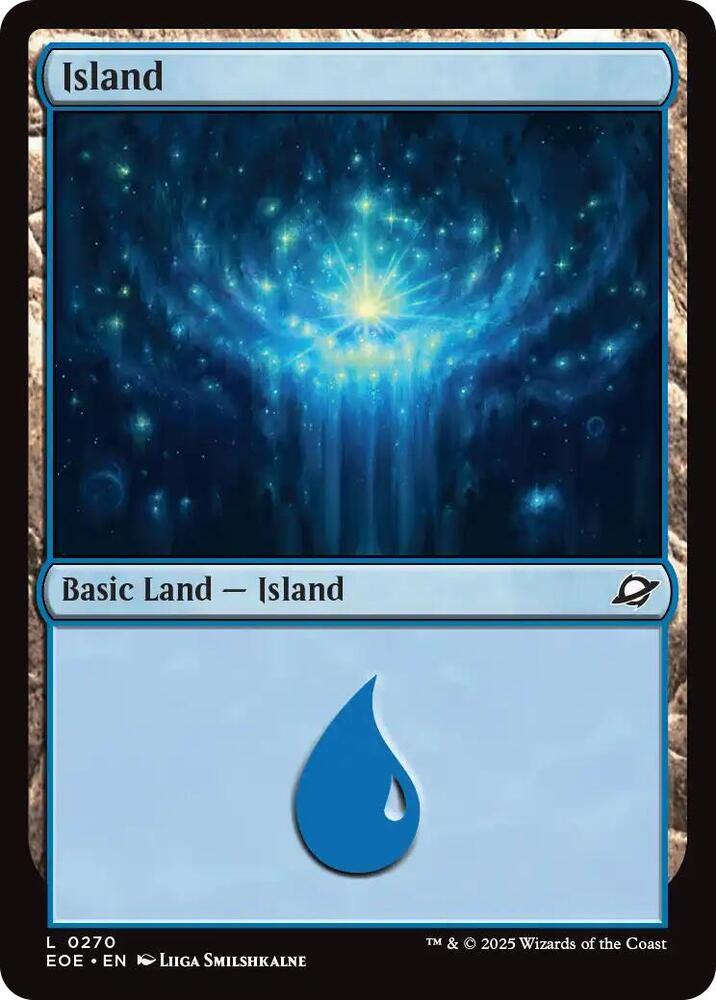 Island 0270 270 (Edge of Eternities)  - Foil | Good Games Modbury
