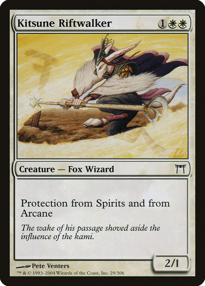 Kitsune Riftwalker 29/306 (Champions of Kamigawa)  - Foil | Good Games Modbury