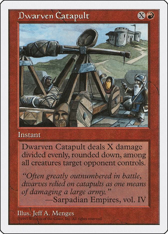 Dwarven Catapult 220/455 (Fifth Edition)  | Good Games Modbury