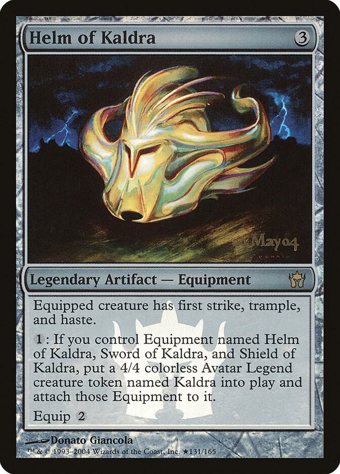 Helm of Kaldra 131★/1 (Prerelease Cards)  - Foil | Good Games Modbury