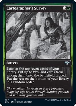 Cartographers Survey 457/534 (Innistrad: Double Feature)  - Foil | Good Games Modbury