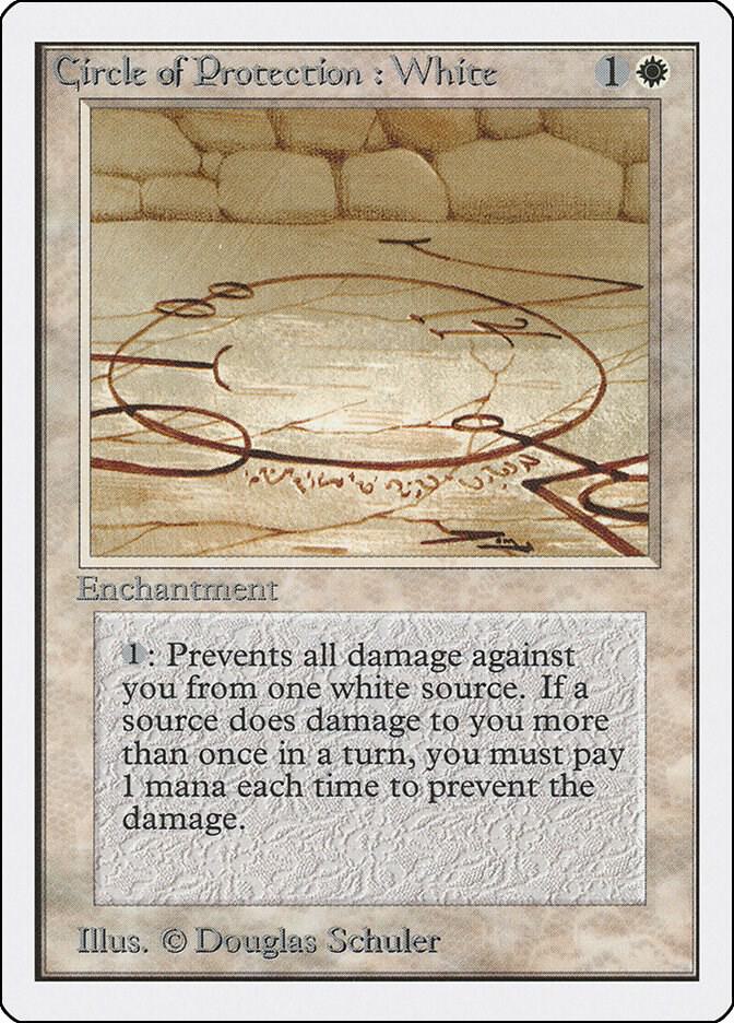 Circle of Protection: White 14/302 (Unlimited Edition)  | Good Games Modbury