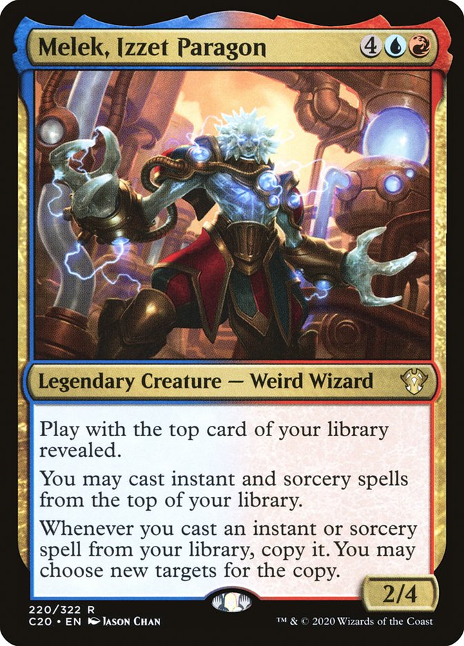 Melek, Izzet Paragon [Commander 2020] | Good Games Modbury