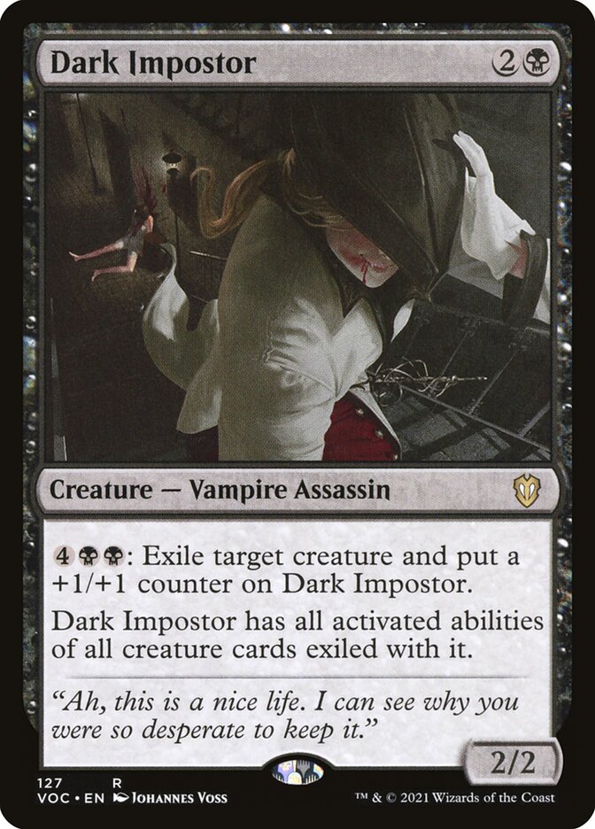 Dark Impostor 127/38 (Commander: Innistrad: Crimson Vow)  | Good Games Modbury