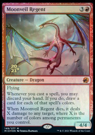 Moonveil Regent [Innistrad: Midnight Hunt Prerelease Promos] | Good Games Modbury