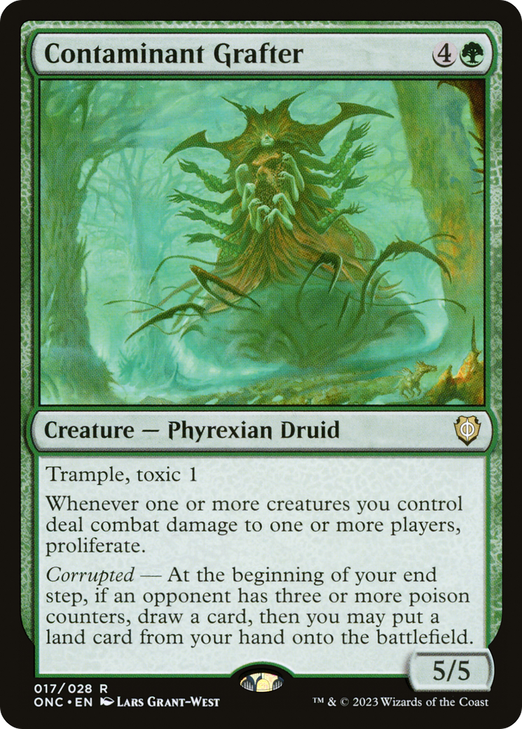 Contaminant Grafter [Phyrexia: All Will Be One Commander] | Good Games Modbury
