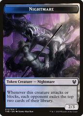 Satyr // Nightmare Double-Sided Token [Theros Beyond Death Tokens] | Good Games Modbury