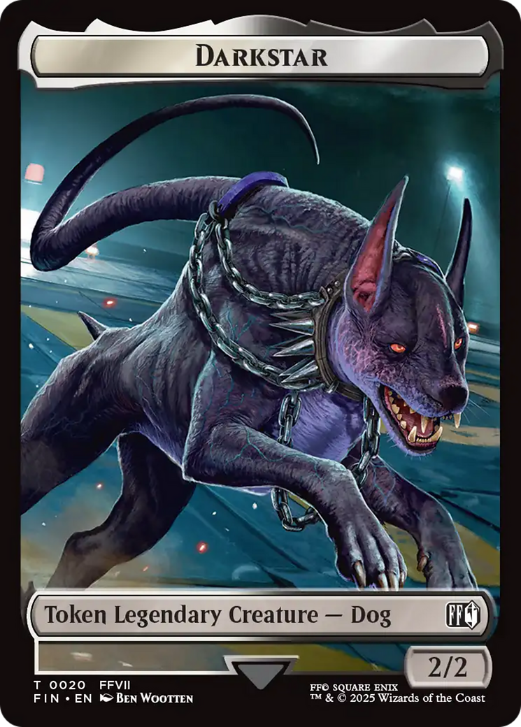 Angelo // Darkstar Double-Sided Token [FINAL FANTASY Tokens] | Good Games Modbury