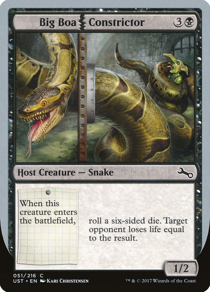 Big Boa Constrictor 51/216 (Unstable)  - Foil | Good Games Modbury