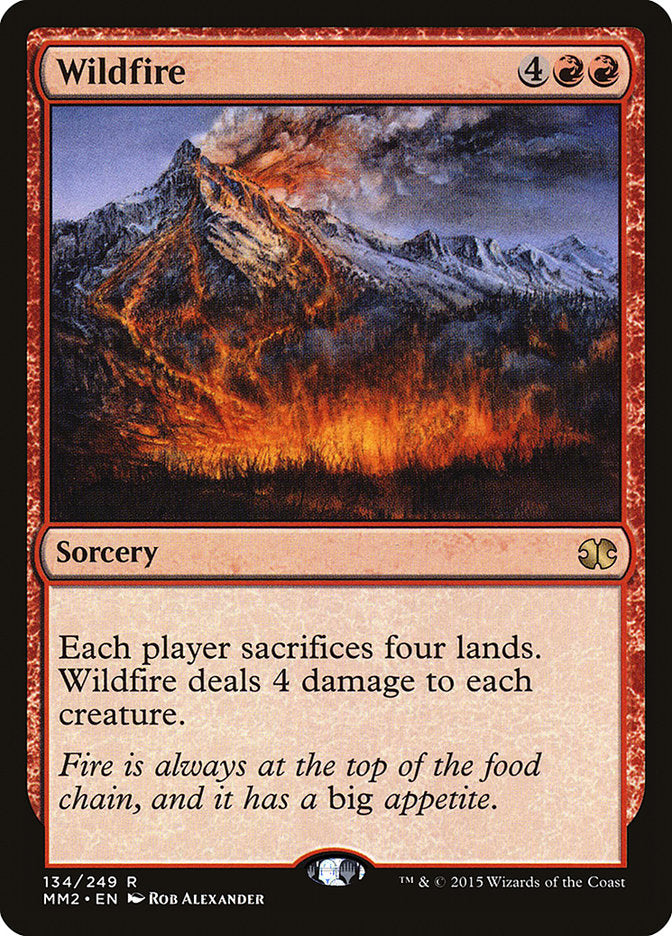 Wildfire 134/249 (Modern Masters 2015)  | Good Games Modbury